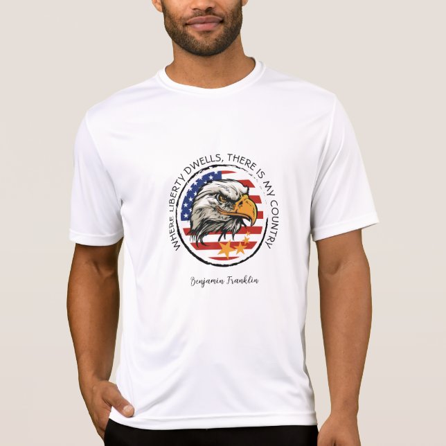 Anpassen Ihres American Eagle Designs T-Shirt (Vorderseite)