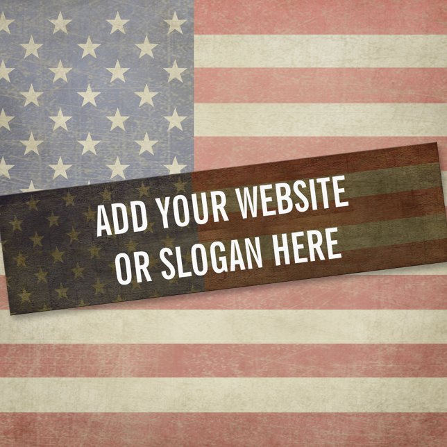 Anpassen Ihres eigenen Autoaufklebers Autoaufkleber (Custom Bumper Sticker)