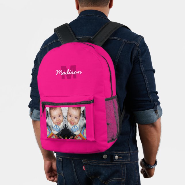 Anpassen Ihres Fotos auf Ihr individuelles Monogra Bedruckter Rucksack (Insitu (Modell))