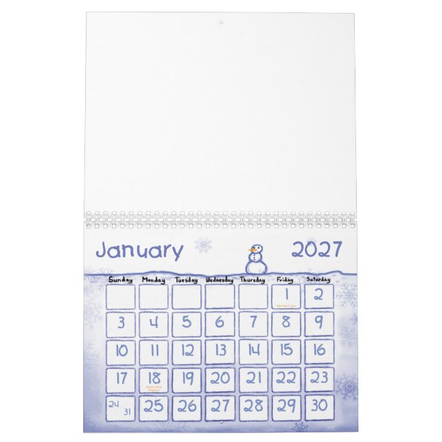 Anpassen Kalender (Jan 2027)