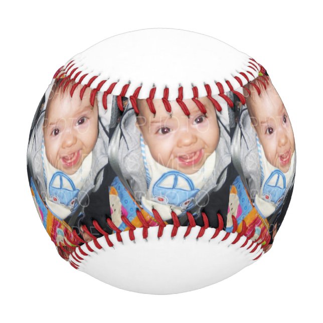 Anpassen mit Ihrem Foto Baseball (Vorderseite)