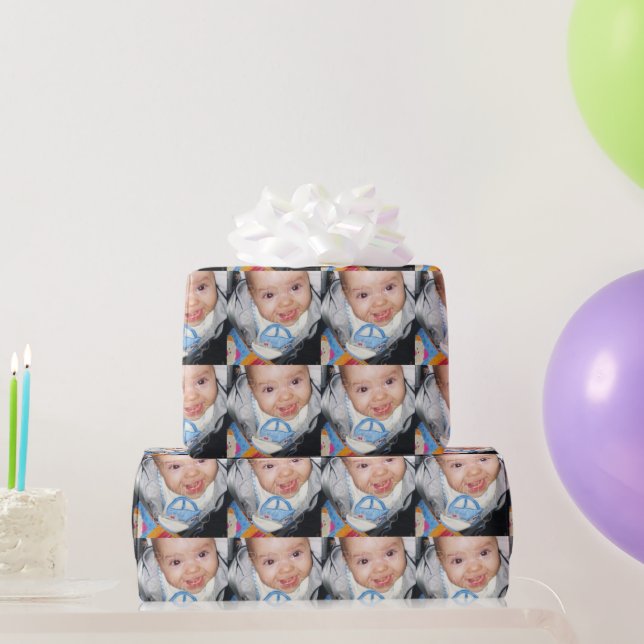 Anpassen mit Ihrem Foto Geschenkpapier (Partygeschenke)