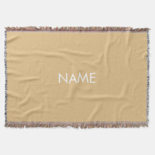 Anpassen mit Namen, Text minimalistisch Kamel Khak Decke