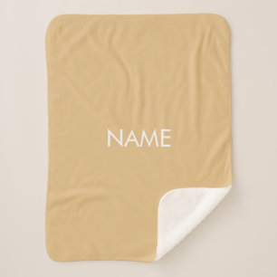 Anpassen mit Namen, Text minimalistisch Kamel Khak Sherpadecke