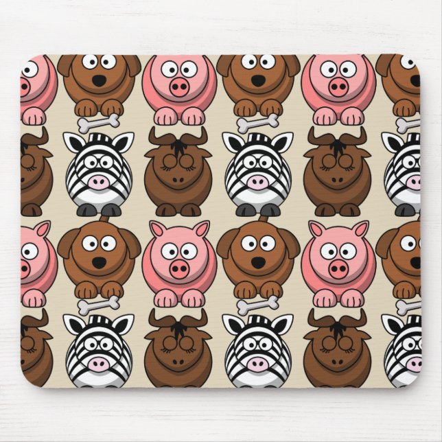 Anpassen Niedlicher Kindertiere Mousepad (Vorne)