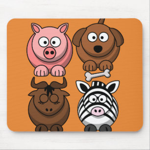 Anpassen Niedlicher Kindertiere Mousepad