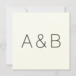 Anpassen, personalisieren des Alphabets als Anfang Dankeskarte