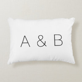 Anpassen, personalisieren des Alphabets als Anfang Dekokissen