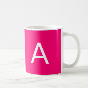 Anpassen, personalisieren Sie das Monogramm als er Kaffeetasse