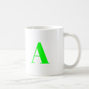 Anpassen, personalisieren Sie Monogramm Initial Ne Kaffeetasse