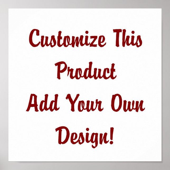 Anpassen - Poster (Vorne)