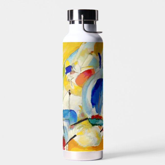 Anpassen Sie diese Kandinsky-Seebücht 1913 Trinkflasche (Links)