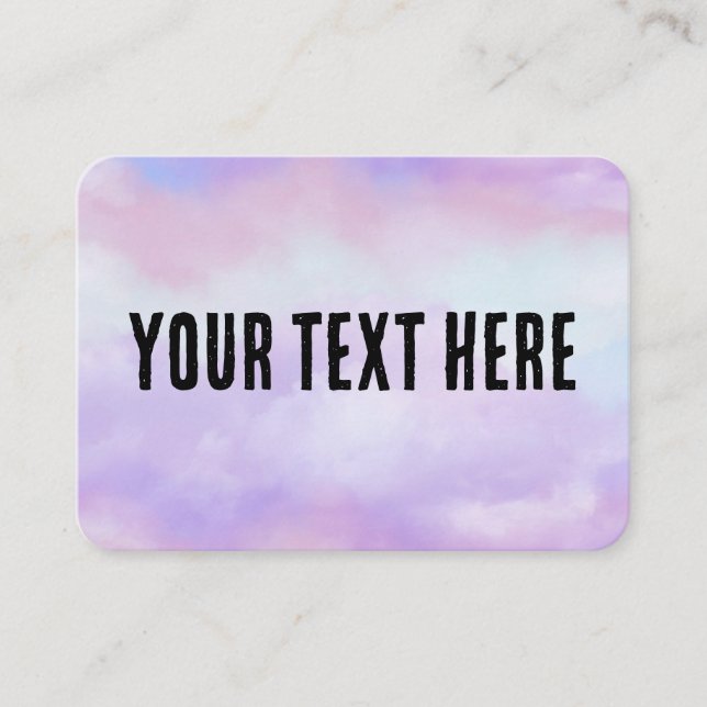 Anpassen Visitenkarte (Vorderseite)