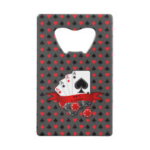Anpassen von 4-Aces-Rot-Schwarz-Card-Anzügen auf g