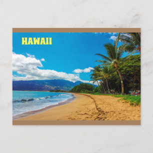 Anpassen von Aloha Hawaii Tropical Postkarte