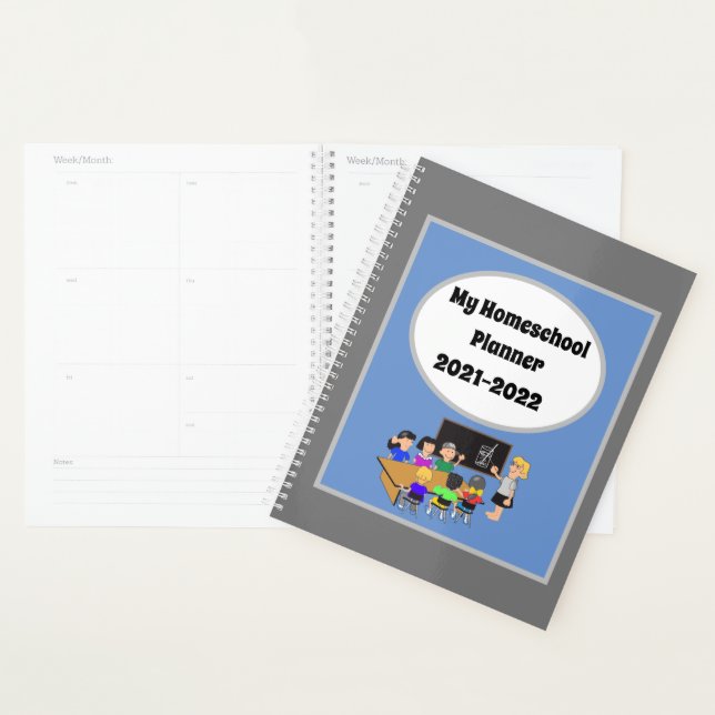 Anpassen von My Homeschool 2021/22-Planer Planer (Anzeige)