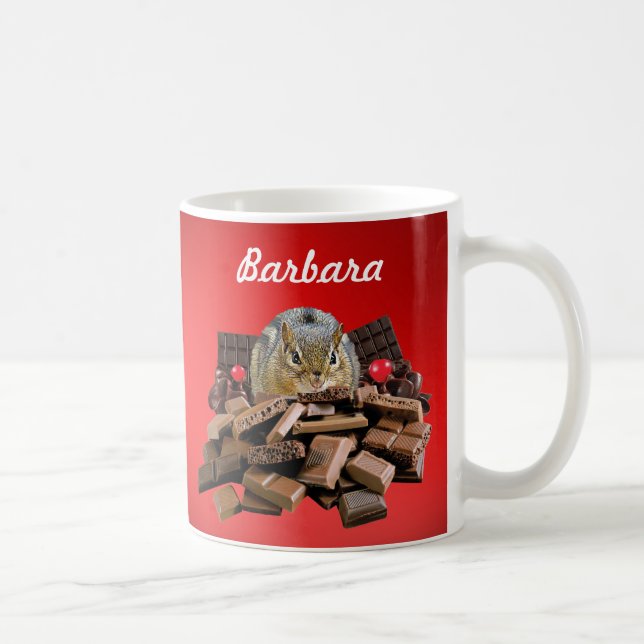 Anpassen von Valentine oder Süßeste Schokolade Chi Kaffeetasse (Rechts)