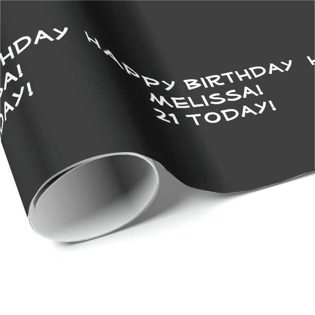 Anpasstes Wrapping Paper - Fügen Sie Ihre eigene N Geschenkpapier (Rolleneckpunkt)