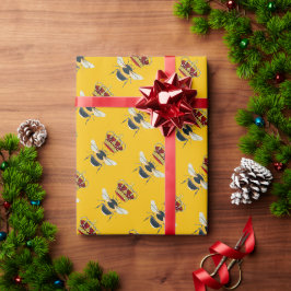 Anpassung des Honigetiketts Geschenkpapier