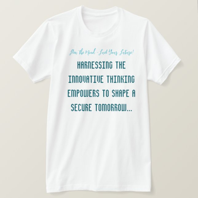 Anpassung und Reaktion an den sich verändernden Hi T-Shirt (Design vorne)