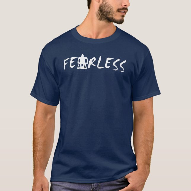 Anpassungsfähiger Sport FURCHTLOS T-Shirt (Vorderseite)