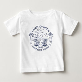 Anpassungsgruppe für Familienurlaub Baby T-shirt