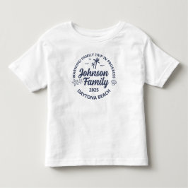 Anpassungsgruppe für Familienurlaub Kleinkind T-shirt