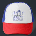 Anpassungsgruppe für Familienurlaub Truckerkappe<br><div class="desc">Machen Sie Ihren Familienurlaub unvergesslich mit diesem familienfreundlichen T - Shirt! Dieser T - Shirt ist ideal für Sommerurlaube und Fotos für Gruppen.</div>