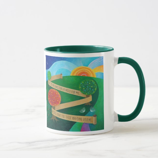 Anpflanzen der Torah-Tasse Tasse (Rechts)