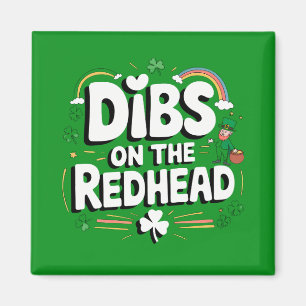 Anrecht auf die Rothaarige Lustiger St. Patrick's  Magnet