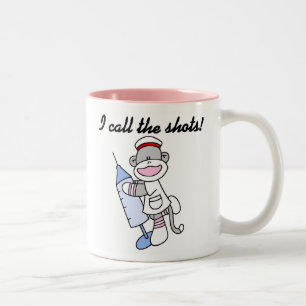 Anruf der Krankenschwester-I die Schuss-Tasse Zweifarbige Tasse