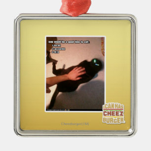 Anruf MIB Silbernes Ornament