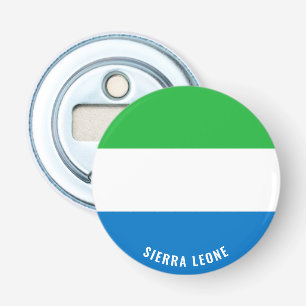 Anruf nach Sierra Leone! Splendid Patriotic Flaschenöffner