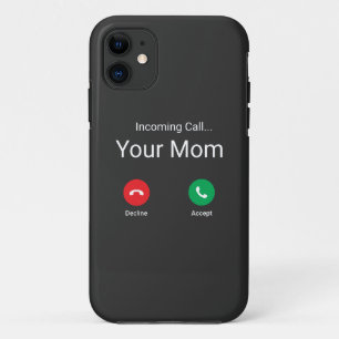 Anruf von Ihrem Mama-T - Shirt Case-Mate iPhone Hülle