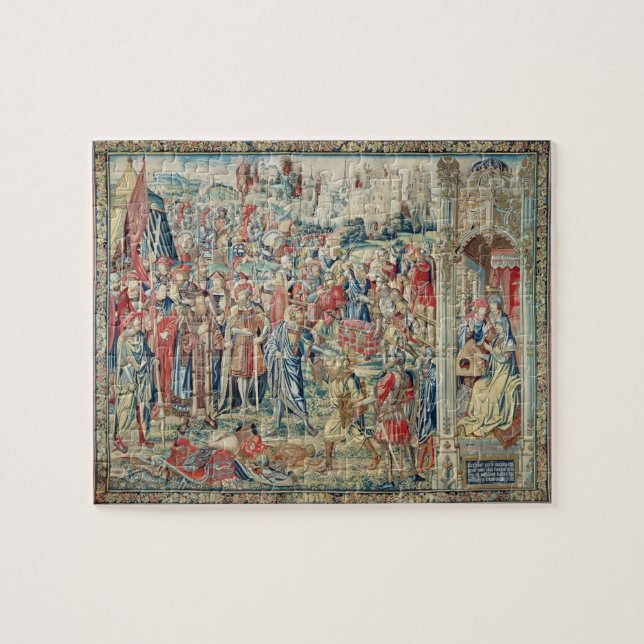 Ansammlung der Hintern, Tapisserie von David und (Horizontal)