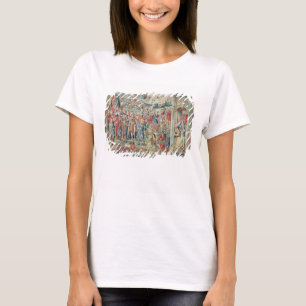 Ansammlung der Hintern, Tapisserie von David und T-Shirt