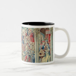 Ansammlung der Hintern, Tapisserie von David und Zweifarbige Tasse