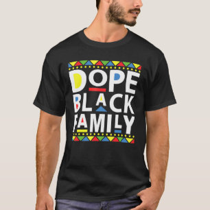 Ansammlung der Schwarzen Familie passt zu Afrikani T-Shirt