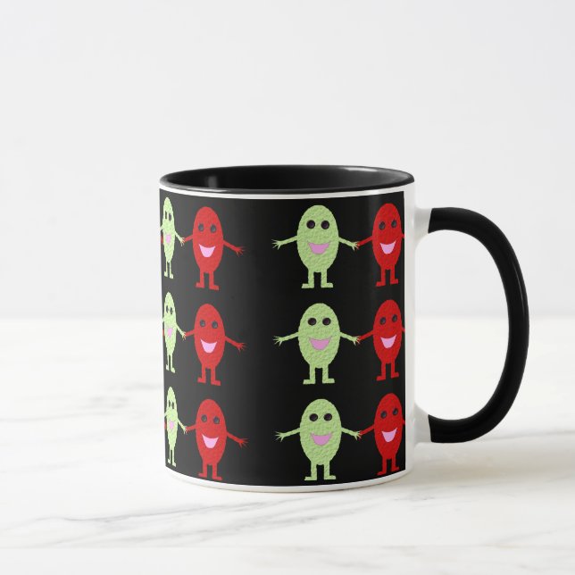 Ansammlung der Tasse (Rechts)