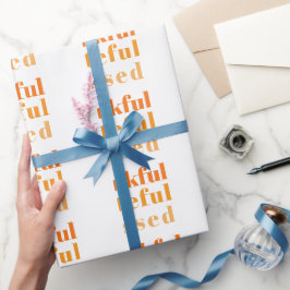 Ansammlung Erntedank Abendessen Geschenkpapier