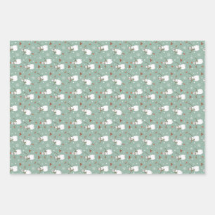 Ansammlung Friends Wrapping Paper Set von 3 Blätte Geschenkpapier Set