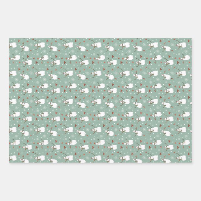 Ansammlung Friends Wrapping Paper Set von 3 Blätte Geschenkpapier Set (Vorderseite 3)