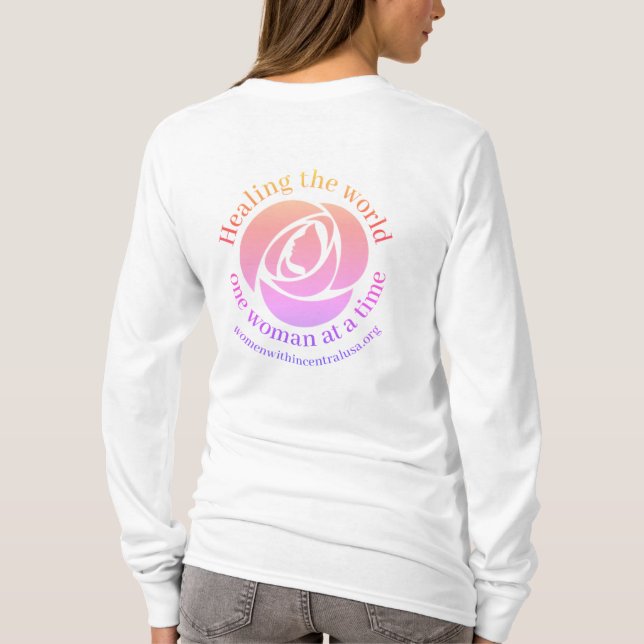 Ansammlung / HÖHE auf dem hinteren T - Shirt (Rückseite)