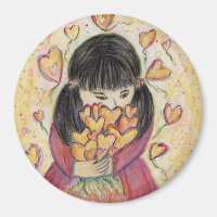 Ansammlung Liebe Herz Inspiration Kühlschrankmagne