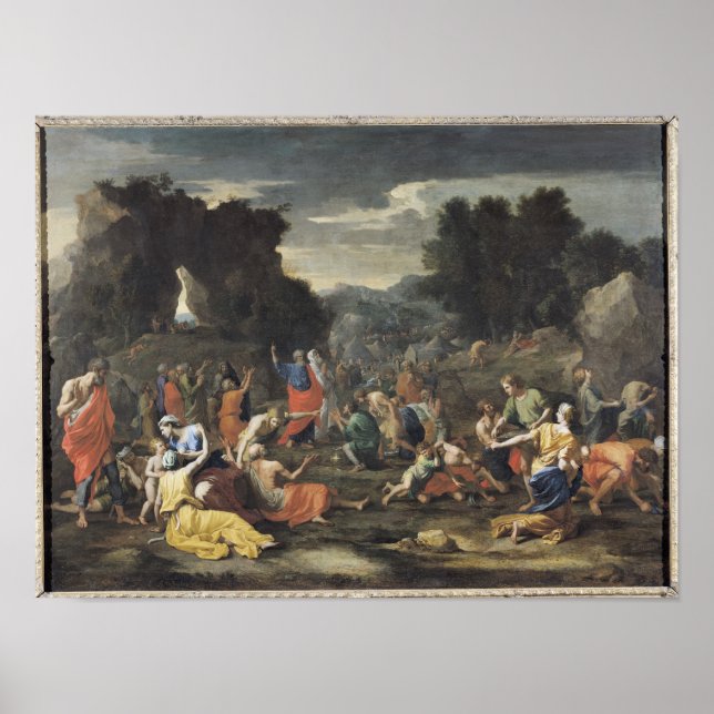 Ansammlung Manna, c.1637-9 Poster (Vorne)