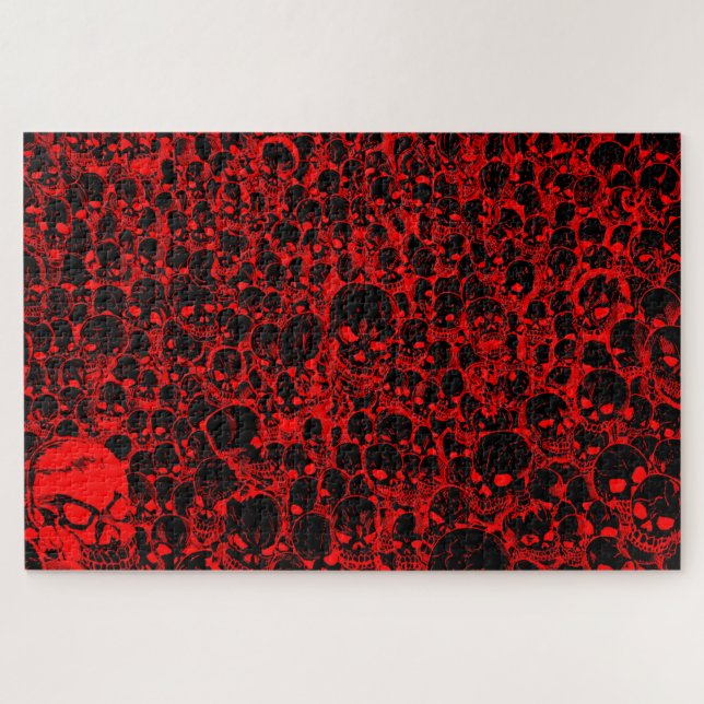 Ansammlung von Schwarz und Rot 1014 Stück (Horizontal)