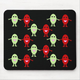Ansammlung von Traubenmousepad Mousepad