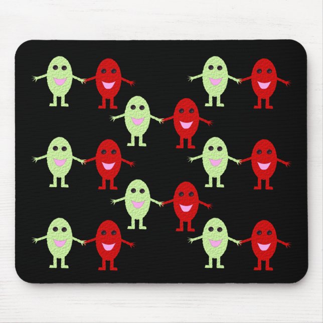 Ansammlung von Traubenmousepad Mousepad (Vorne)