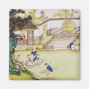 Ansammlungsbambus, zum des Papiers zu machen Magnet