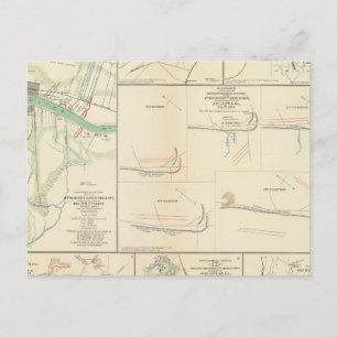 Ansätze nach New Orleans Postkarte
